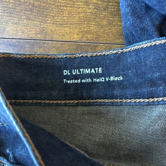 DL1961 Indigo Denim Pants Farrow Skinny - Picture 5 of 8